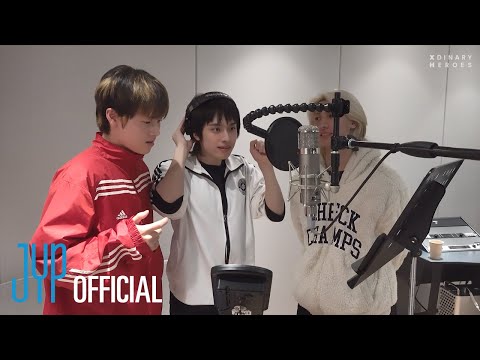 Xdinary Heroes "Beautiful Life" Recording Behind