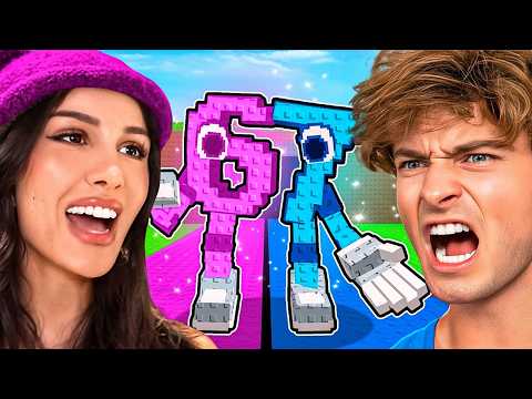 GIRL vs BOY LUCKY BLOCK RACE in Steal A Brainrot