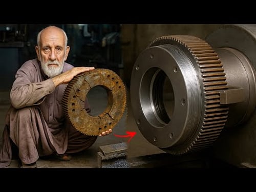 How to Repair a Damaged Spur Gear Ring – Full Mechanical Fix