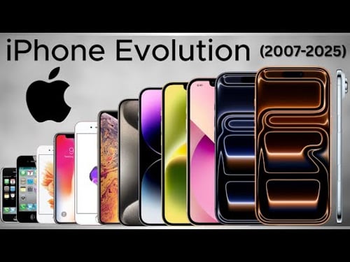 Evolution of iPhone (2007β2025) | Every iPhone Explained (Did I Miss any Model?)