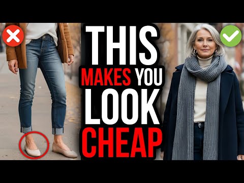 Over 50? STOP Wearing This in FALL! (It Makes You LOOK Cheap & Outdated)