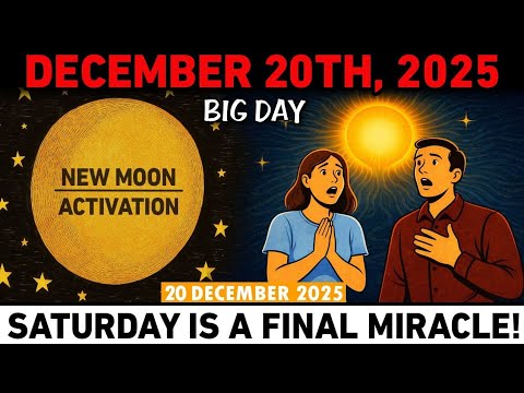 CHOSEN ONES | December 20th! Someone Comes Back with the Truth! New Moon Miracle Arrival Can't Miss