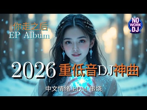 重低音DJ神曲 2026 || 你走之后 EP|中文情绪 EDM 串烧 • 中文夜驾情绪 EDM 串烧 • No Work DJ