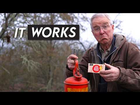 Why Carpenters Used to Set Nails on Fire