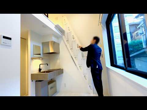 Micro Apartment with Stairs or Ladder🏠🎅 - 15.1sqm / 162.5sqft(Ep 71)
