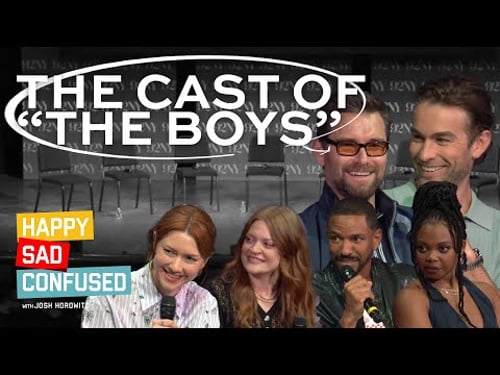 THE BOYS cast talks auditions, season 4, famous scenes, guest stars, & more I Happy Sad Confused