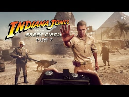 🔴 Indiana Jones and the Great Circle Continues (Full Playthrough - Part 2)