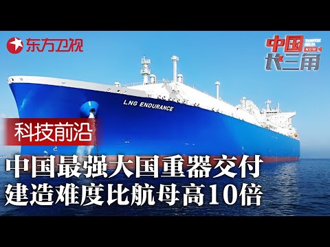 中国史上最强大国重器交付! 建造难度比航母高10倍, 现场开炮表演惊呆外国记者 #中国长三角 FULL