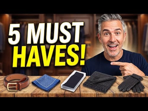 5 Essential Accessories Every Man Over 50 Must Own