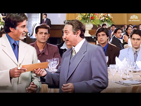 कोई भी माँ बाप बच्चो से बहोत दिन तक नाराज़ नहीं रहता - Amitabh_Hema Malini Emotional Scene