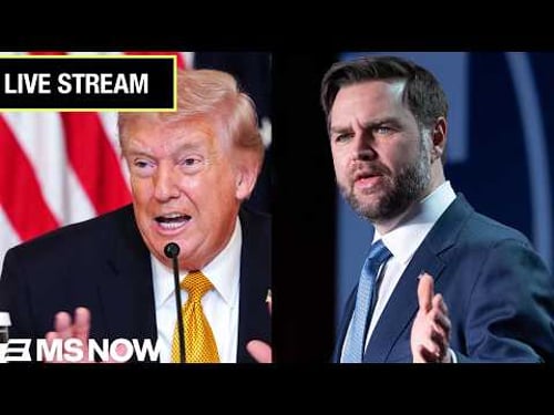 LIVE: Trump, Vance speak amid growing questions on war with Iran