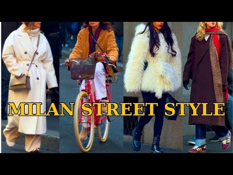 Milan winter fashion and street style 2026 | iconic Italian style, must-see trends and chic outfits