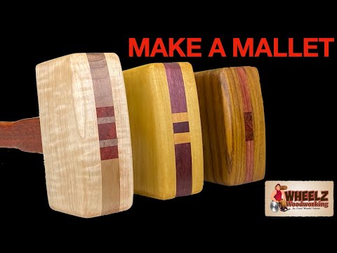 How to Make a Wooden Mallet // DIY Mallet // Make a Mallet