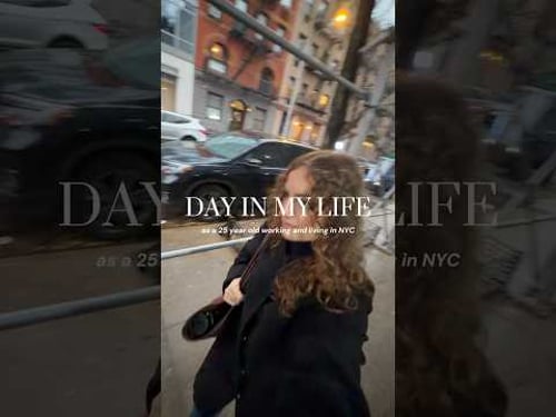 Day in my life in NYC #dayinmylife #diml #dayinmylifenyc #vlog #dimlvlog #nyc
