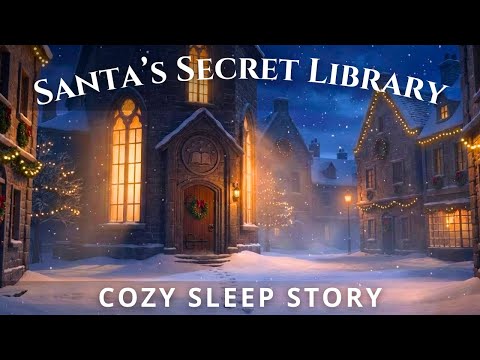 Santa’s Secret Christmas Library 🎄 Cozy Sleep Story for Adults