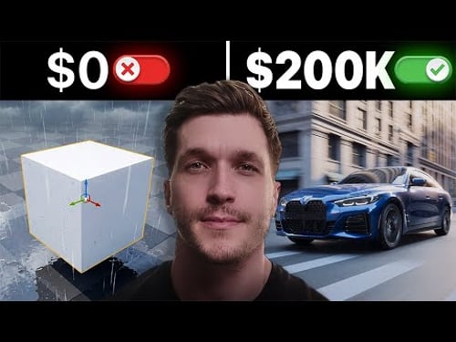 How I Make 200K+/Year As A 3D Artist (5 Steps I’d Follow In 2026)