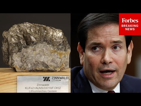 JUST IN: Secretary Of State Marco Rubio Holds Press Conference On Critical Mineral Negotiations