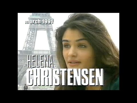 Helena Christensen First Ever Interview 1991 (MTV The Pulse)