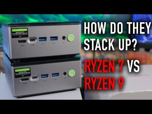 Is Ryzen 9 Worth it VS Ryzen 7? Let's Test the GMKtec M7 and M7 Pro Mini PCs
