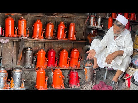 From Broken to Brand New: 30 Ton Hydraulic Jack Restoration & Repair | How to repair hydraulic jack