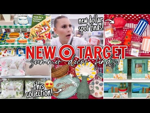 🎯 Target’s NEW Summer Drop Is INSANE! ☀️ NEW Home Decor Finds + Dollar Spot Deals