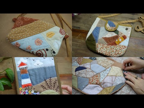 4 Easy Hand Sewing Projects with Fabric Scraps