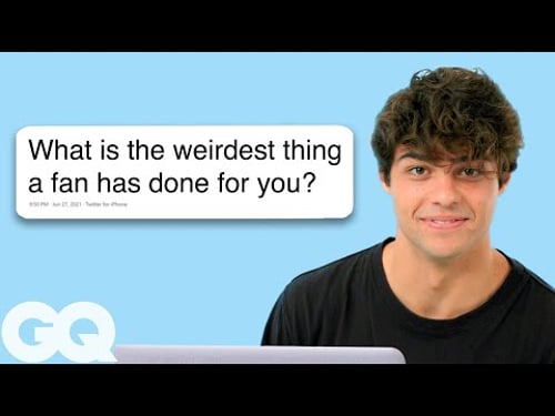 Noah Centineo Replies to Fans on the Internet | Actually Me | GQ