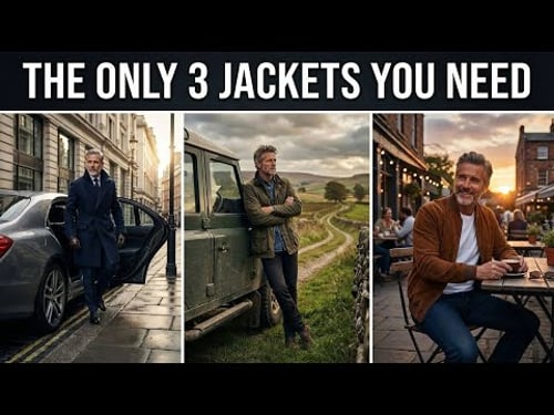 The 3 Essential Jackets Every Man Over 50 Needs NOW | Old Money Outfits
