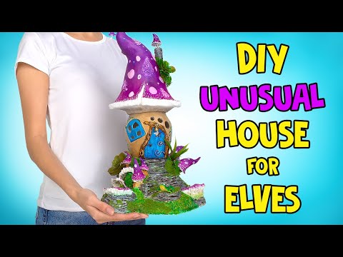Glowing House That The Elves Will Really Like!