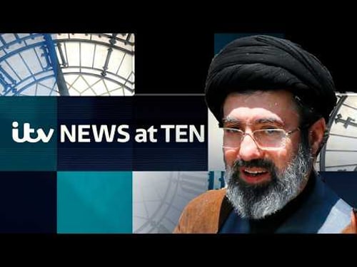 Iran's new leader vows global disruption: ITV News at Ten LIVE