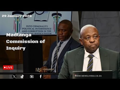 Madlanga Commission of Inquiry | 29 January 2026