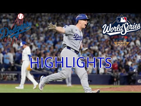 DODGERS 2025 WORLD SERIES CHAMPIONSHIP RUN HIGHLIGHTS