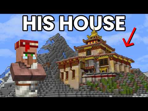 I Built a Temple For Minecraft's Rarest Villager