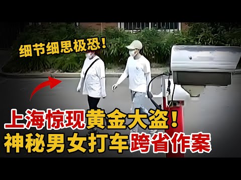 2025最新案件|神秘男女大盗专偷黄金,特地打车来上海作案,细节细思极恐!【中国110】#黄金盗窃
