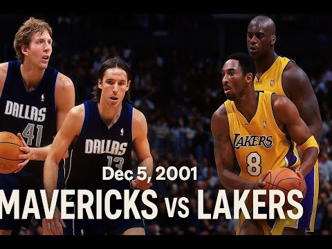05/12/2001 Los Angeles Lakers vs. Dallas Mavericks Kobe Bryant Full game