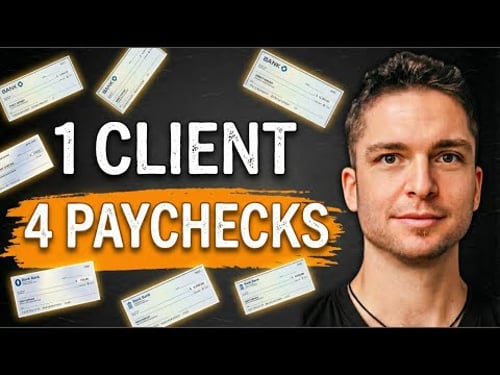 if your clients only pay you once, you're doing it wrong