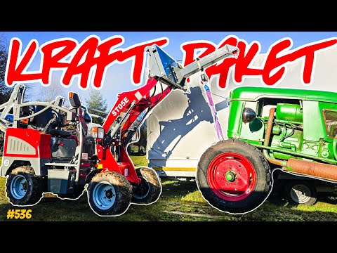 WAS KANN ER WIRKLICH?? | MAXIMALE Hubkraft am HOFLADER | Die WAAGE wir es zeigen | #vlog 536