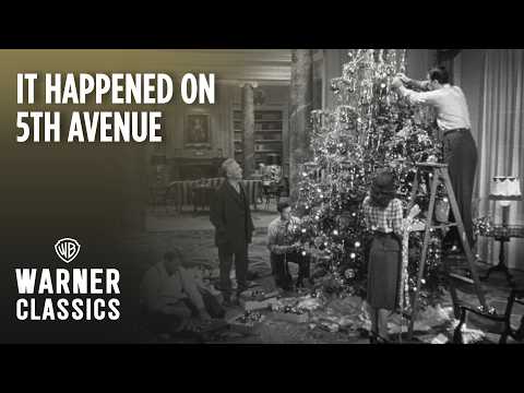 It Happened on 5th Avenue | Decorating the Mansion for Christmas | Warner Classics