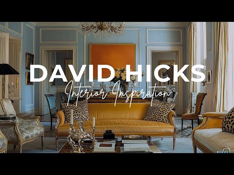 Creating DAVID HICKS Aesthetics At Home