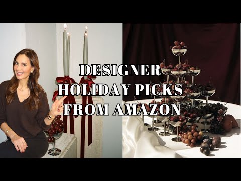 Top 10 Designer-Approved Amazon Holiday Decor 2025