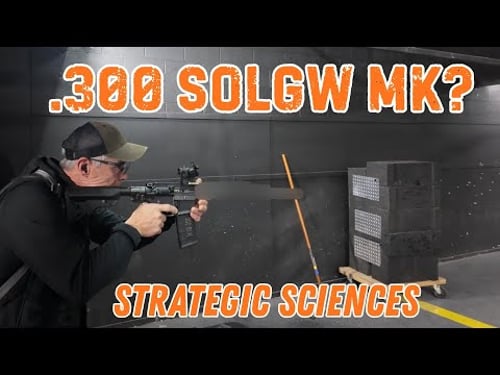 You haven't seen these! SOLGW MK? in .300blk and Strategic Sciences.
