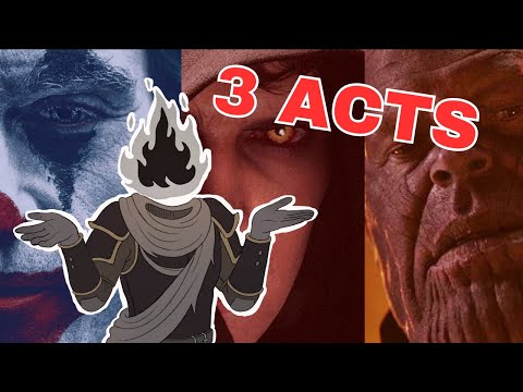 Plotting a good villain arc in 3 Acts