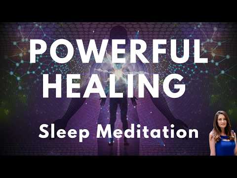 Guided Sleep Meditation for Emotional Healing and Rejuvenation (Dark Screen)