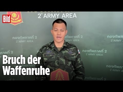 Neue Grenzeskalation: Thailand fliegt Luftschläge gegen Kambodscha