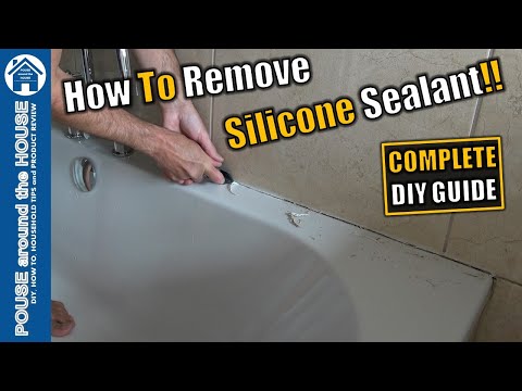 How to remove silicone sealant DIY guide. Removing old sealant beginners guide. Silicone removal!