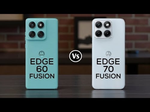 Motorola Edge 60 Fusion Vs Motorola Edge 70 Fusion