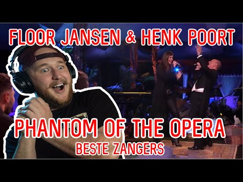 REACTION - Floor Jansen & Henk Poort - Phantom of the Opera (Beste Zangers)