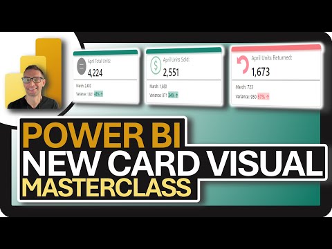 Mastering the New Card Visual: Step-by-Step Tutorial with Reference Labels in PowerBI!
