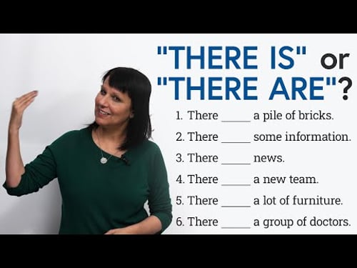 Confusing English Grammar: “THERE IS” or “THERE ARE”?