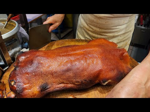 大龍鳳無得頂師傅 新鮮出爐脆皮#燒乳豬,熱辣辣#燒鴨, 肥美#叉燒,肥美#油鷄 #燒鵝 脆皮#燒骨腩 #香港美食 #旅游 #燒臘 #燒味 #StreetFood